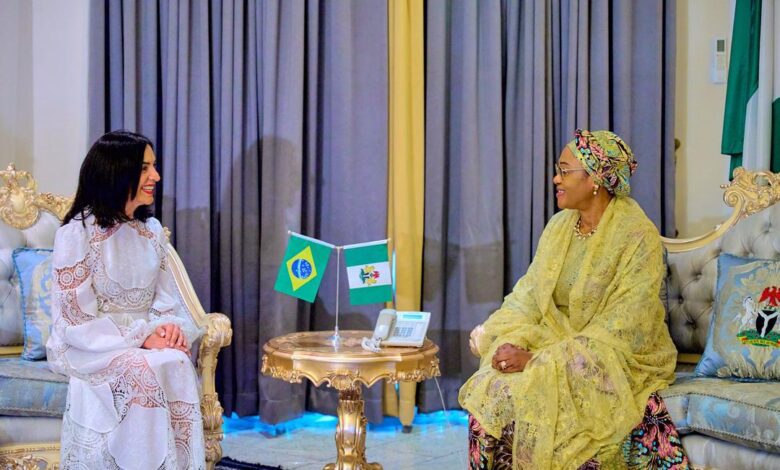 PHOTO NEWS: First Lady welcomes Brazilian VP’s wife 5 IMG 20250624 WA0072