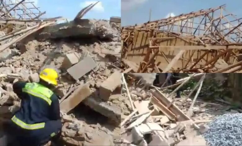 2 rescued as building collapses in Oyo 1 IMG 20250625 WA0012