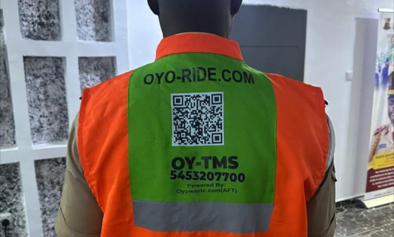 Oyo enforces QR code jacket policy for Okada riders 1 IMG 20250628 WA0036