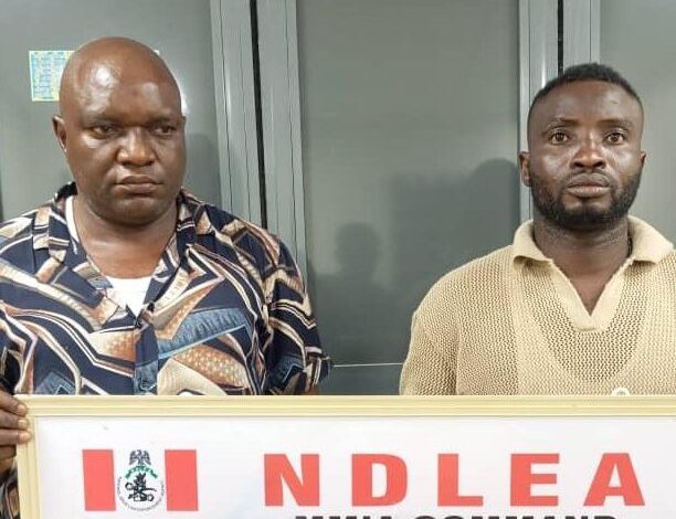 NDLEA nabs ex-international footballer, business partner over alleged attempt to smuggle cocaine 1 IMG 20250629 WA01722
