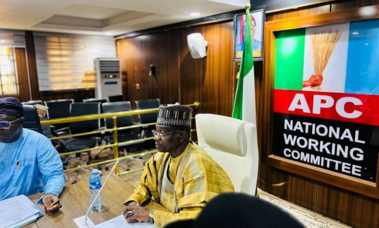 APC accepts Ganduje’s resignation, reaffirms party unity at NWC meeting 3 IMG 20250630 WA0030