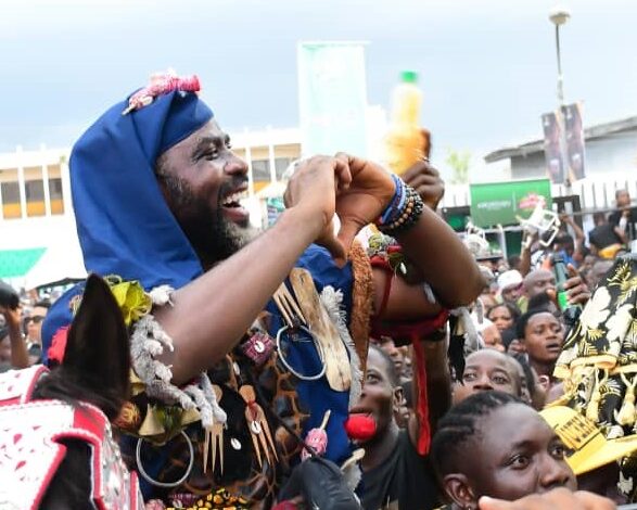Ibrahim Chatta at Ojude Oba