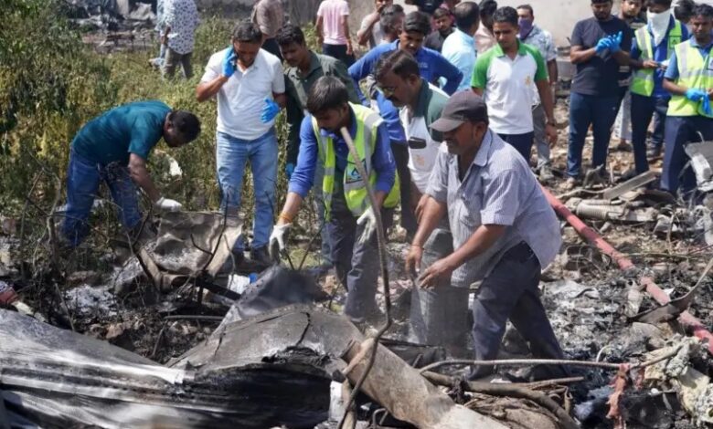 London-bound plane carrying 242 people crashes after take-off in India 1 Plane Crash