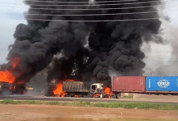 2 injured as tanker explodes on Lagos-Ibadan expressway 1 Tanker Explosion 2 768x4322 1