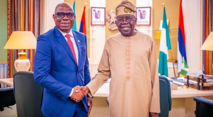 Tinubu Hails NNPCL Boss Ojulari At 60 727x400 1