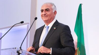 Exiled prince looks to lead Iranian people in ending Islamic Republic: 'Our Berlin Wall moment' 12 reza pahlavi paris press conference
