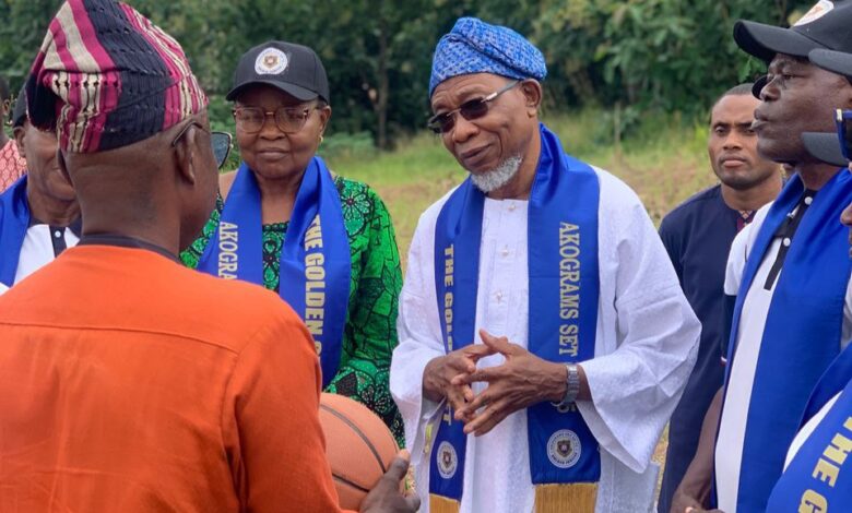 ‘Life’s challenges are temporary’ - Aregbesola tells AKOGRAMS mates at 50th anniversary 1 Aregbe