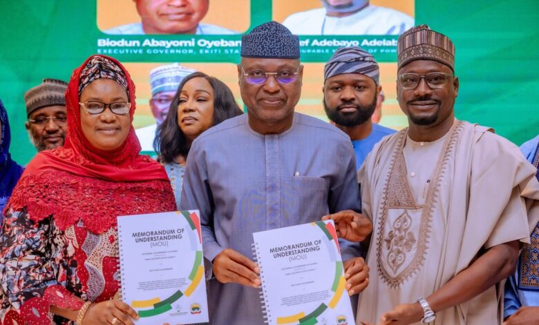 Ekiti, REA sign MoU on sustainable electricity 1 FB IMG 17527697423492