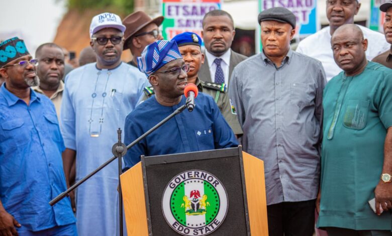 Okpebholo flags off emergency palliative work on FG roads 5 FB IMG 1753997515164