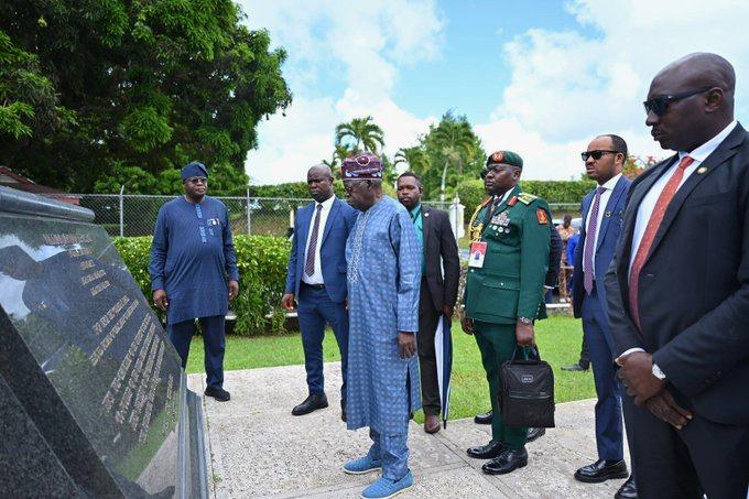 PHOTO NEWS: Tinubu honours Caribbean icons in Saint Lucia community 7 IMG 20250701 WA0050