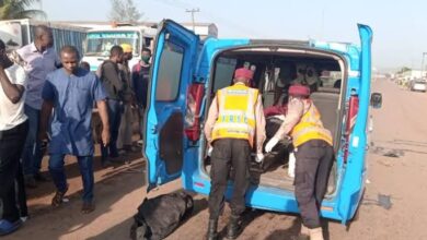 One dead as speeding car hits truck in Soka, Ibadan 8 IMG 20250702 WA0007