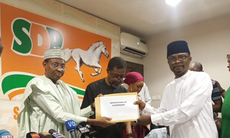 SDP inaugurates committee to probe alleged financial misconduct of suspended officials 1 IMG 20250704 WA00272