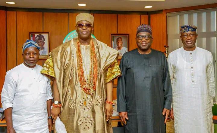 Oba Ghandi visits Kwara governor, advocates regional cooperation 1 IMG 20250709 WA0032