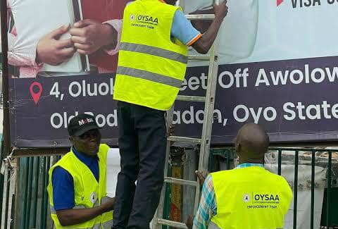 Advert operators face sanctions as Oyo enforces signage rules 1 IMG 20250710 WA0031