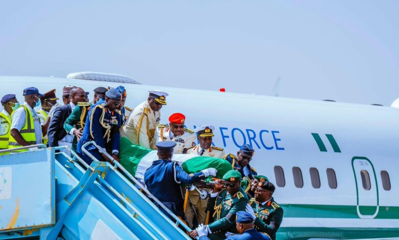 BREAKING: Buhari’s remains arrive at Katsina airport 5 IMG 20250715 WA0035