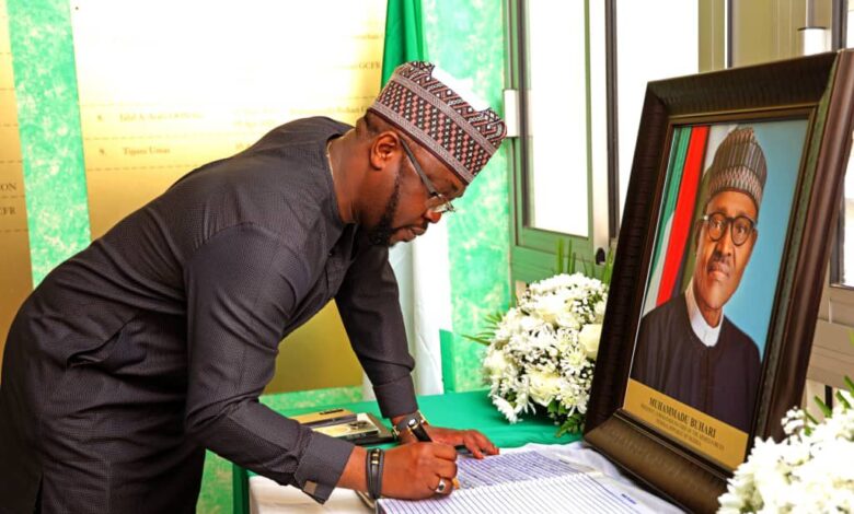 State House Permanent Secretary pays tribute to late president Buhari 1 IMG 20250716 WA0024