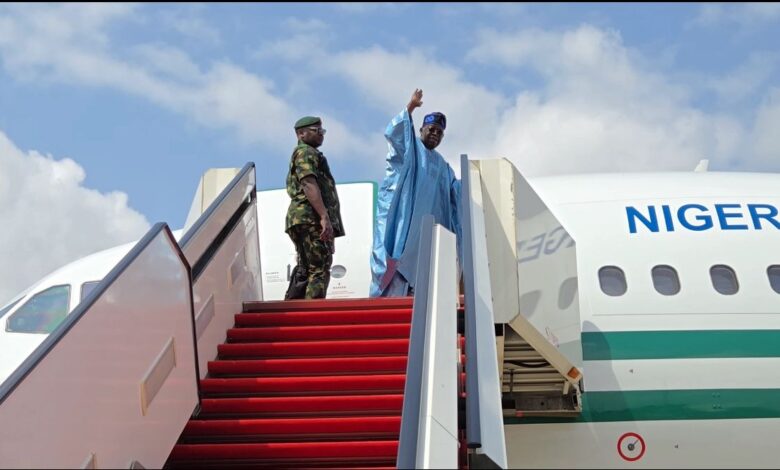 Tinubu departs Lagos for Europe ahead of Abu Dhabi sustainability summit 1 IMG 20250718 WA0015