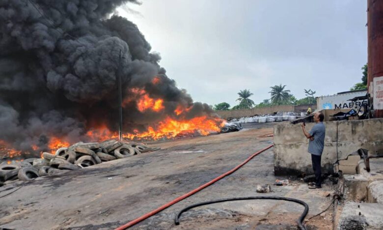 Machine explosion sparks fire at Ibadan factory, massive losses recorded 1 IMG 20250721 WA0011