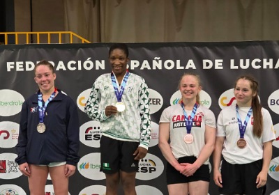 Wrestling: Reigning African champion Esther Kolawole wins gold at Grand Prix of Spain 3
