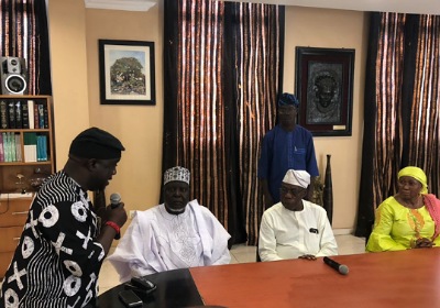 Obasanjo to chair new Africa Sports Foundation, hosts CAA delegation in Abeokuta 3