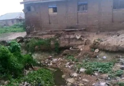 Kwara: How drainage collapse is threatening lives in Idi-Ope Community 7