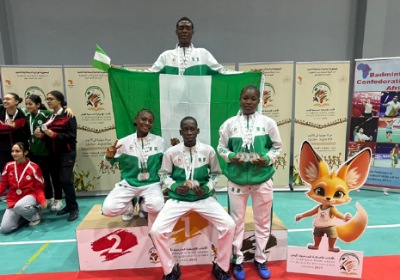 Team Nigeria dominates badminton singles at 1st African School Games 5