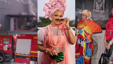 Fire guts Iyabo Ojo’s office, no lives lost 5 Iyabo ojo