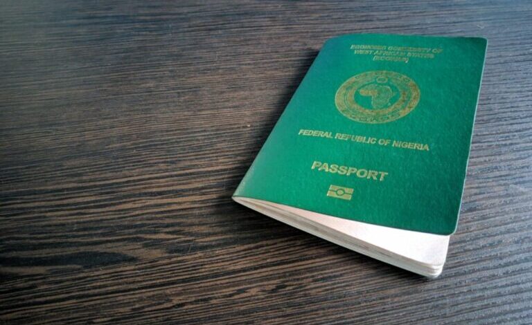 Nigerian passport rises to 88 in global ranking 1 Nigerian passport 768x576 1