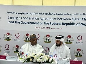 FG, Qatar Charity sign pact on sustainable development 2 QC 1