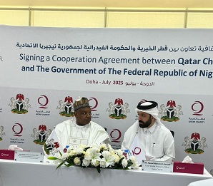 FG, Qatar Charity sign pact on sustainable development 1 QC 1