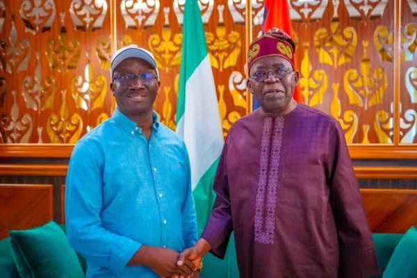 President Tinubu congratulates Okpebholo on Supreme Court victory, urges focus on development 1 Tinubu and Okpebholo