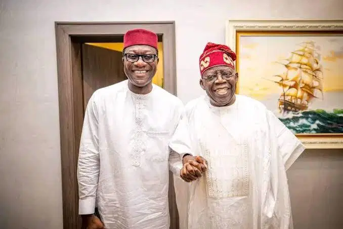 Abdulmumin Jibrin and Bola Tinubu