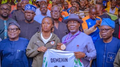 Aiyedatiwa gifts Super Falcons player, Demehin N30m cash, house 9 FB IMG 1754337462548