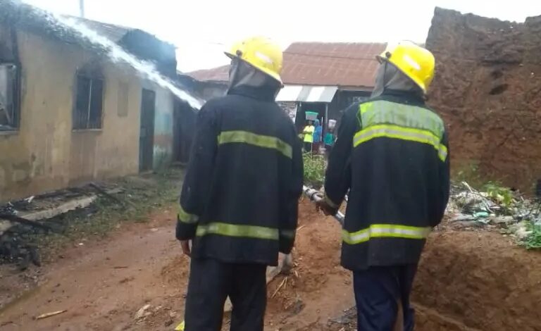 Oyo Fire Service battles inferno as six shops razed in Ogbomoso 1 IMG 20250801 WA0011