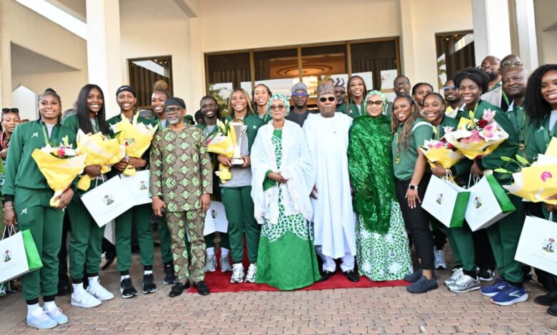 D’Tigress arrives Presidential Villa after historic FIBA AfroBasket victory 1 IMG 20250804 WA0028