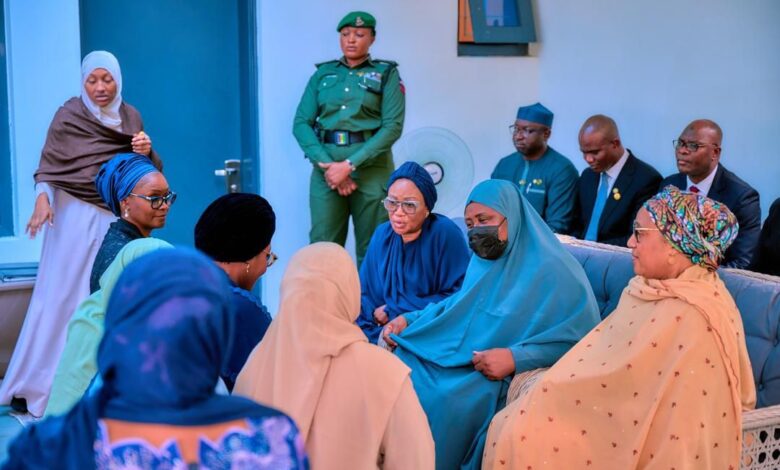 PHOTO NEWS: Oluremi Tinubu leads delegation to condole Aisha Buhari in Kaduna 5 IMG 20250809 WA0003