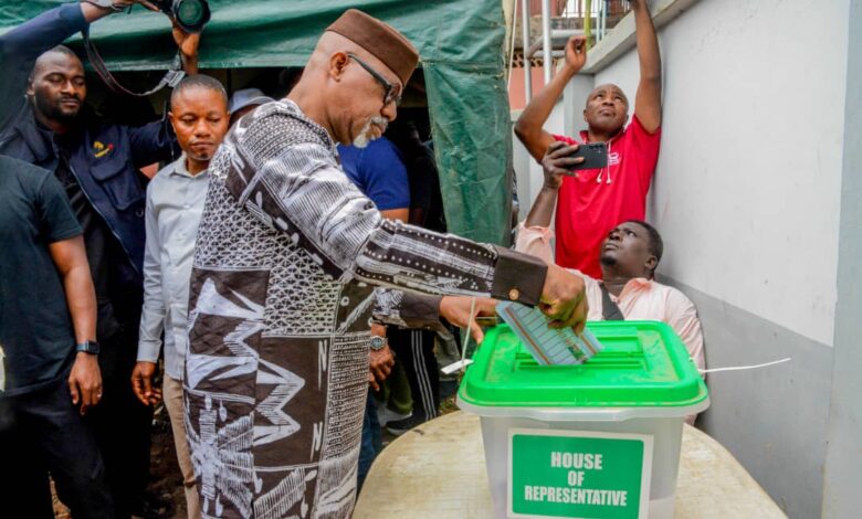 By-election: Abiodun votes at PU 002, applauds INEC for prompt electoral materials 5 IMG 20250816 WA0014