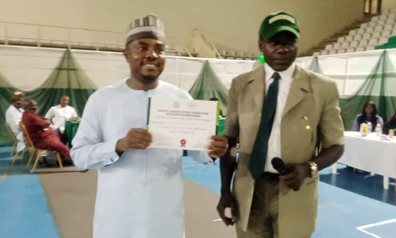 Ibrahim Abdul re-elected President, Nigeria Weightlifting Federation 3 IMG 20250817 WA0013