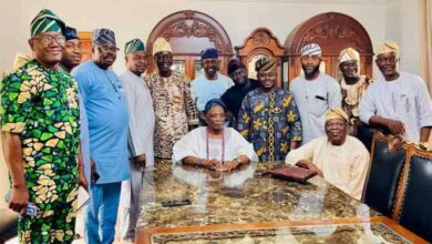 Ibadan LG chairmen visit Olubadan-designate Ladoja, pledge loyalty 6 IMG 20250822 WA0038