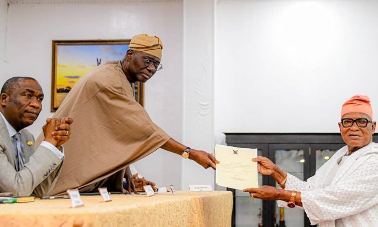 Governor Sanwo-Olu swears in Ifelodun LCDA chairman 1 IMG 20250825 WA0067