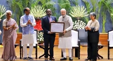 Nigerian scientist Prof. Adenle bags global food and peace award 14 M S Swaminathan award