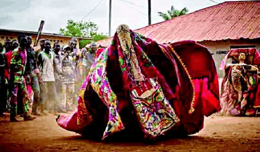 Oloolu, Ibadan's violence-prone masquerade with money-spinning streak 5 image 1