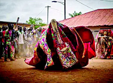 Oloolu, Ibadan's violence-prone masquerade with money-spinning streak 1 image 1