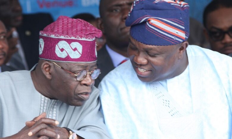 Bola TInubu and Lagos State Governor. Akinwunmi Ambode