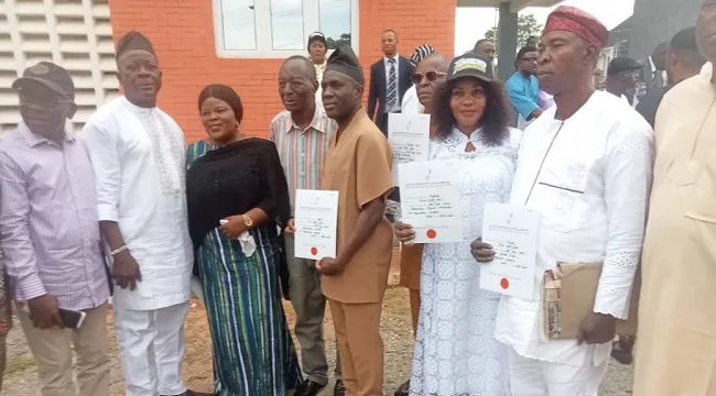 EDSIEC issues certificates of return to winners of Edo by-elections 1 Edo councillors