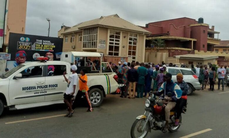 Oyo APC protests alleged intimidation of lawmaker over ₦300bn loan criticism 1 IMG 20250908 WA0027