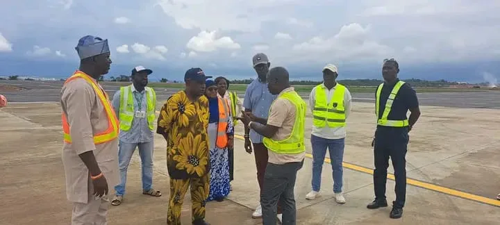 Ibadan airport cleared for presidential arrival ahead of Olubadan coronation 3 IMG 20250924 WA0034