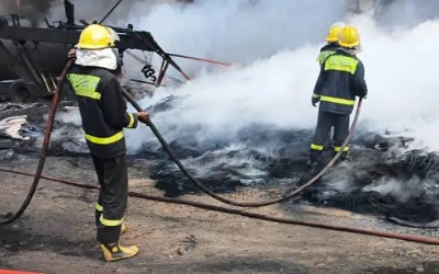 Fire guts Ibadan duplex, destroys properties worth millions 1