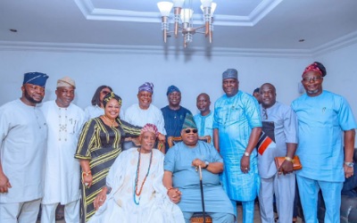 Adeleke visits Olubadan-designate Ladoja, pledges support for coronation 1