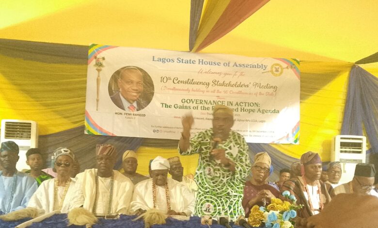 Lagos Lawmaker, Saheed assures more projects, rallies support for Tinubu 7 IMG 20250904 124441 0132